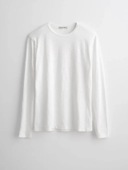 Standard Long Sleeve T-Shirt In Slub Cotton