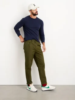 Standard Long Sleeve T-Shirt In Slub Cotton