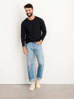 Standard Long Sleeve T-Shirt In Slub Cotton