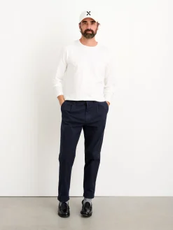 Standard Long Sleeve T-Shirt In Slub Cotton