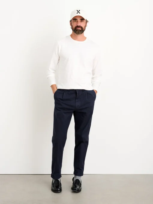 Standard Long Sleeve T-Shirt In Slub Cotton