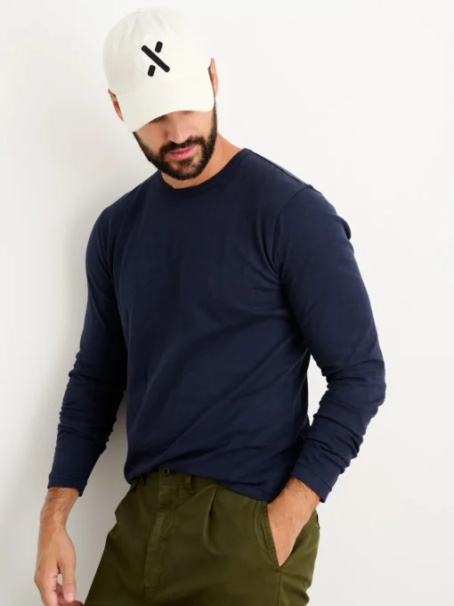 Standard Long Sleeve T-Shirt In Slub Cotton