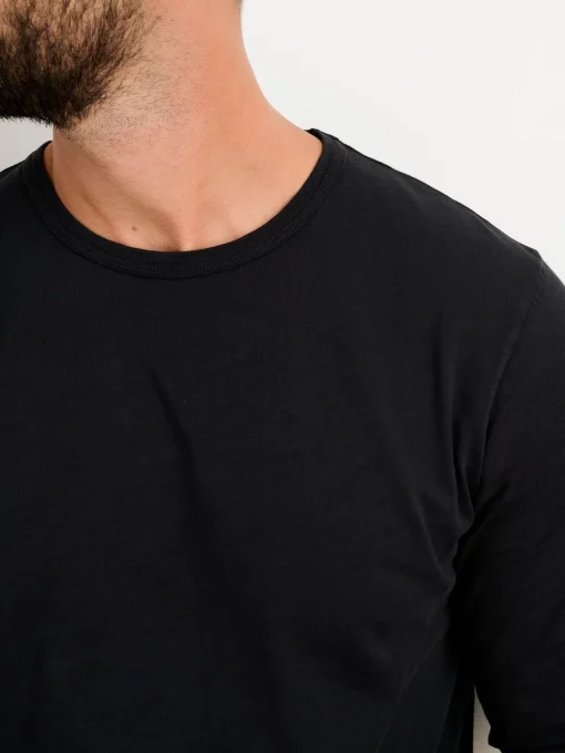Standard Long Sleeve T-Shirt In Slub Cotton