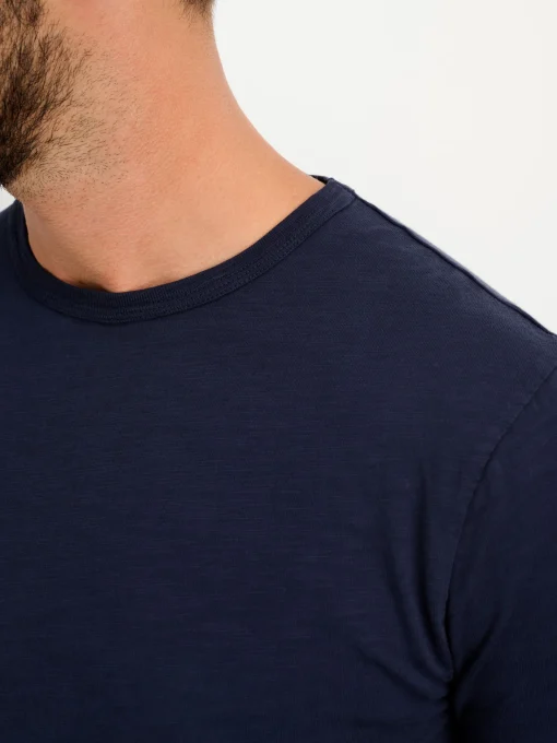Standard Long Sleeve T-Shirt In Slub Cotton