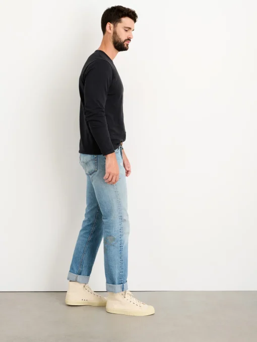 Standard Long Sleeve T-Shirt In Slub Cotton