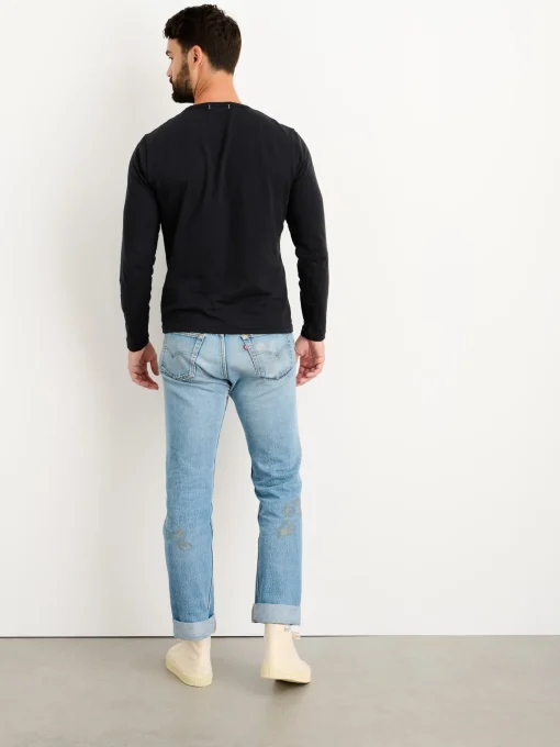 Standard Long Sleeve T-Shirt In Slub Cotton