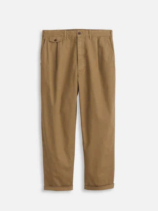 Standard Pleated Pant In Chino
