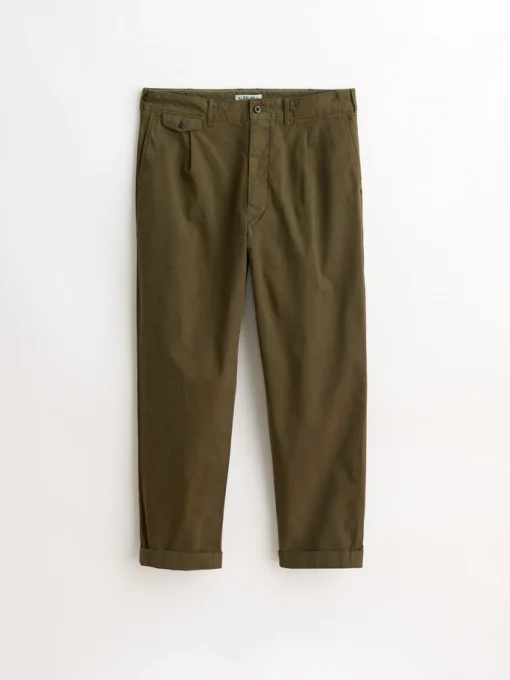 Standard Pleated Pant In Chino