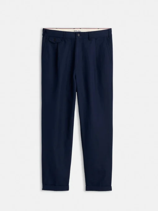 Standard Pleated Pant In Cotton Linen
