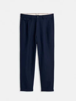 Standard Pleated Pant In Cotton Linen