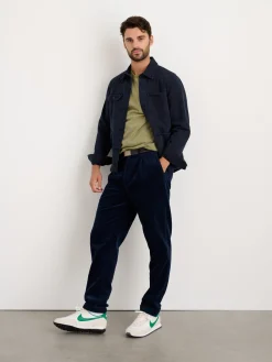 Standard Pleated Pant In Rugged Cord (Long Inseam)
