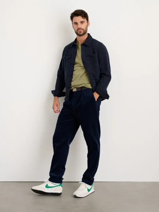 Standard Pleated Pant In Rugged Cord (Long Inseam)