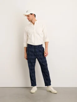 Standard Pleated Pant In Madras