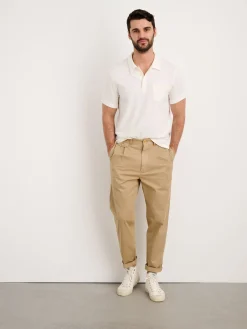 Standard Pleated Pant In Chino