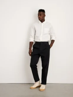 Standard Pleated Pant In Chino (Long Inseam)