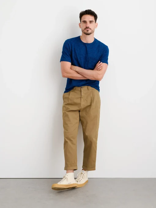 Standard Pleated Pant In Chino