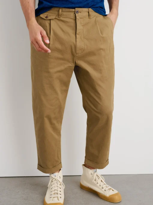 Standard Pleated Pant In Chino