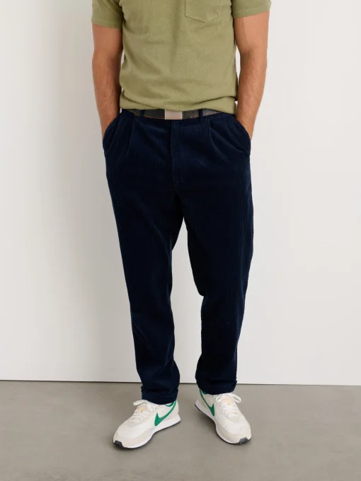 Standard Pleated Pant In Rugged Cord (Long Inseam)