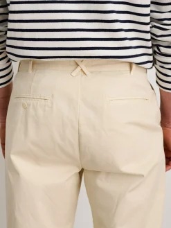 Standard Pleated Pant In Chino (Long Inseam)