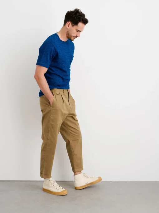 Standard Pleated Pant In Chino