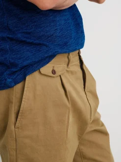 Standard Pleated Pant In Chino