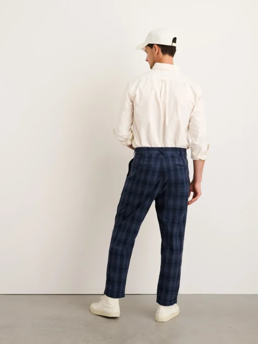 Standard Pleated Pant In Madras