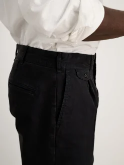 Standard Pleated Pant In Chino (Long Inseam)