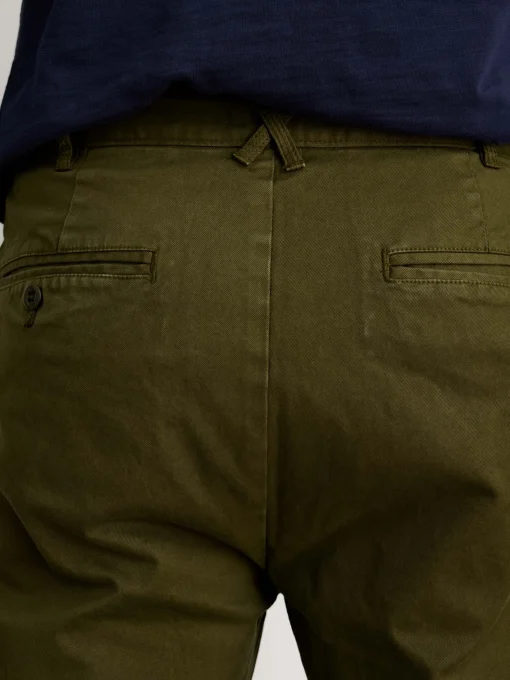 Standard Pleated Pant In Chino (Long Inseam)