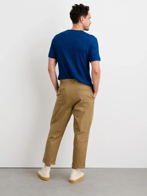 Standard Pleated Pant In Chino