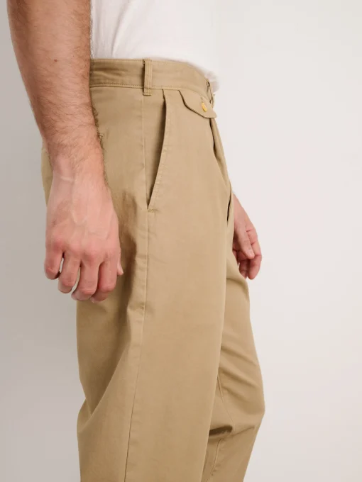 Standard Pleated Pant In Chino