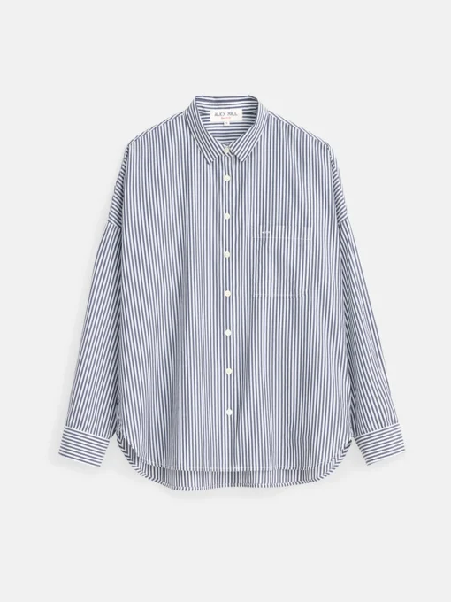 Standard Shirt In Bi-Stripe