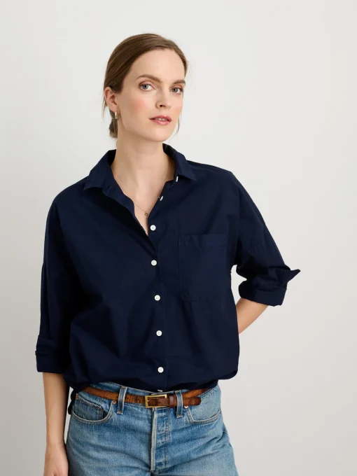 Standard Shirt In Paper Poplin