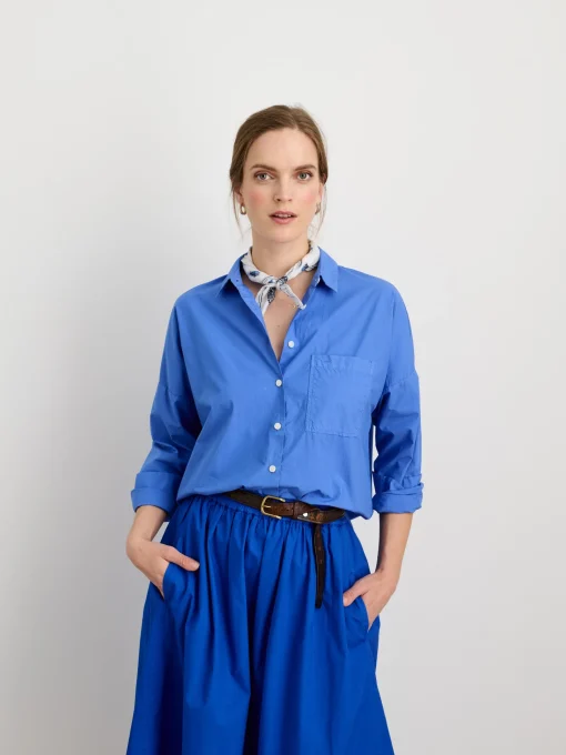 Standard Shirt In Paper Poplin