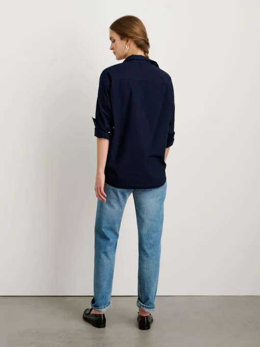 Standard Shirt In Paper Poplin