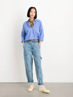 Standard Shirt In Wide Stripe