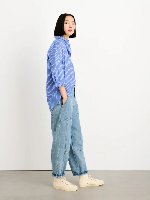 Standard Shirt In Wide Stripe