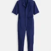 Standard Short Sleeve Jumpsuit