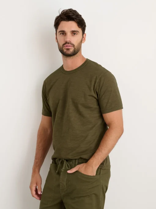 Standard T Shirt In Slub Cotton