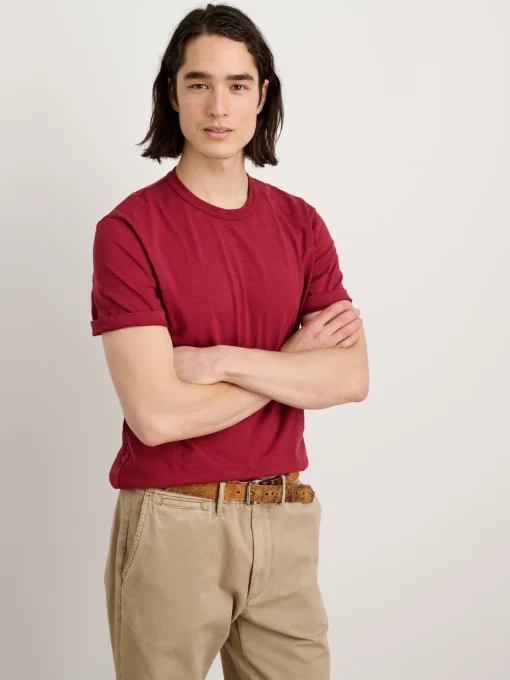 Standard T Shirt In Slub Cotton