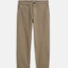 Straight Leg Pant In Vintage Washed Chino (Long Inseam)