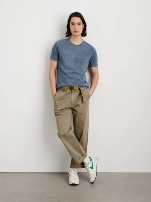 Straight Leg Pant In Vintage Washed Chino