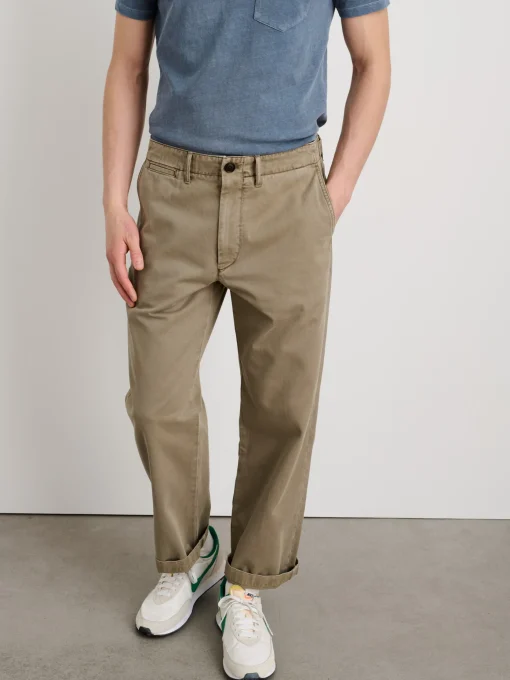 Straight Leg Pant In Vintage Washed Chino