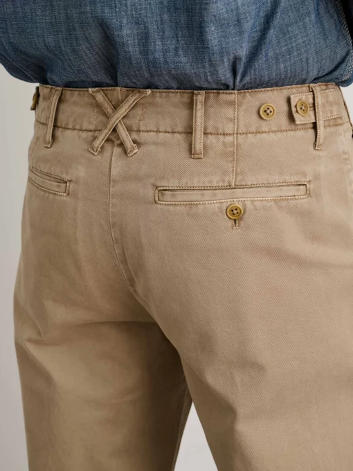 Straight Leg Pant In Vintage Washed Chino