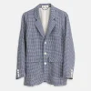 Suit(Ish) Blazer In Mini Gingham