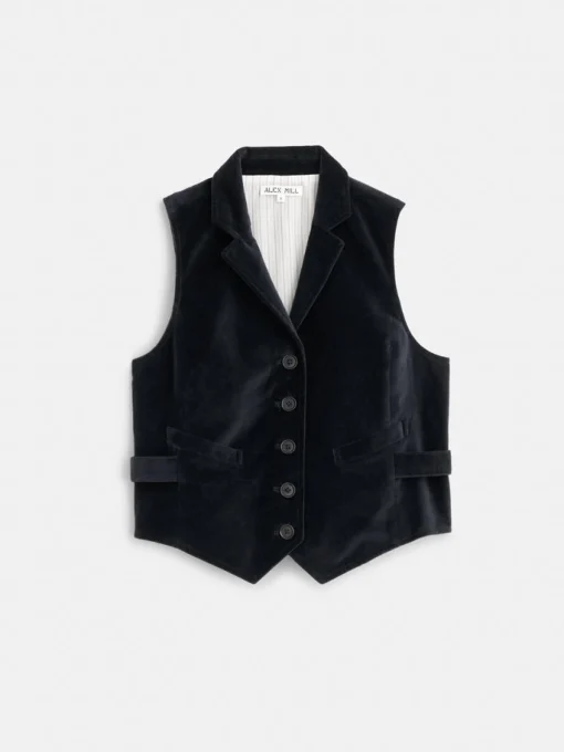 Suit(Ish) Vest In Velvet