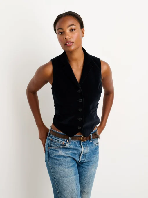 Suit(Ish) Vest In Velvet