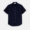 The Short Sleeve Mill Shirt In Paper Poplin