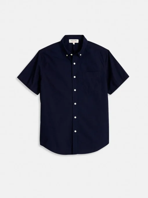 The Short Sleeve Mill Shirt In Paper Poplin