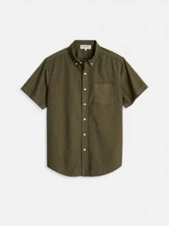 The Short Sleeve Mill Shirt In Paper Poplin