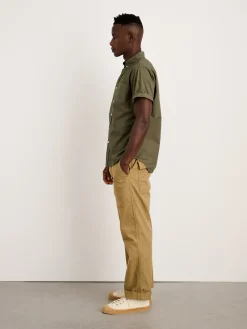 The Short Sleeve Mill Shirt In Paper Poplin